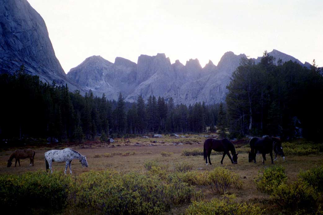 That's the Cirque of Towers in the background.